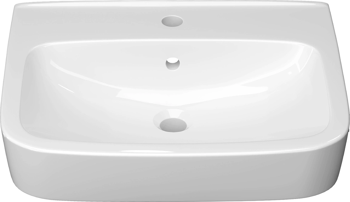 Раковина КЕРАМИН Сквэа 55 белый () 4810531139867 в магазинах СантехГид