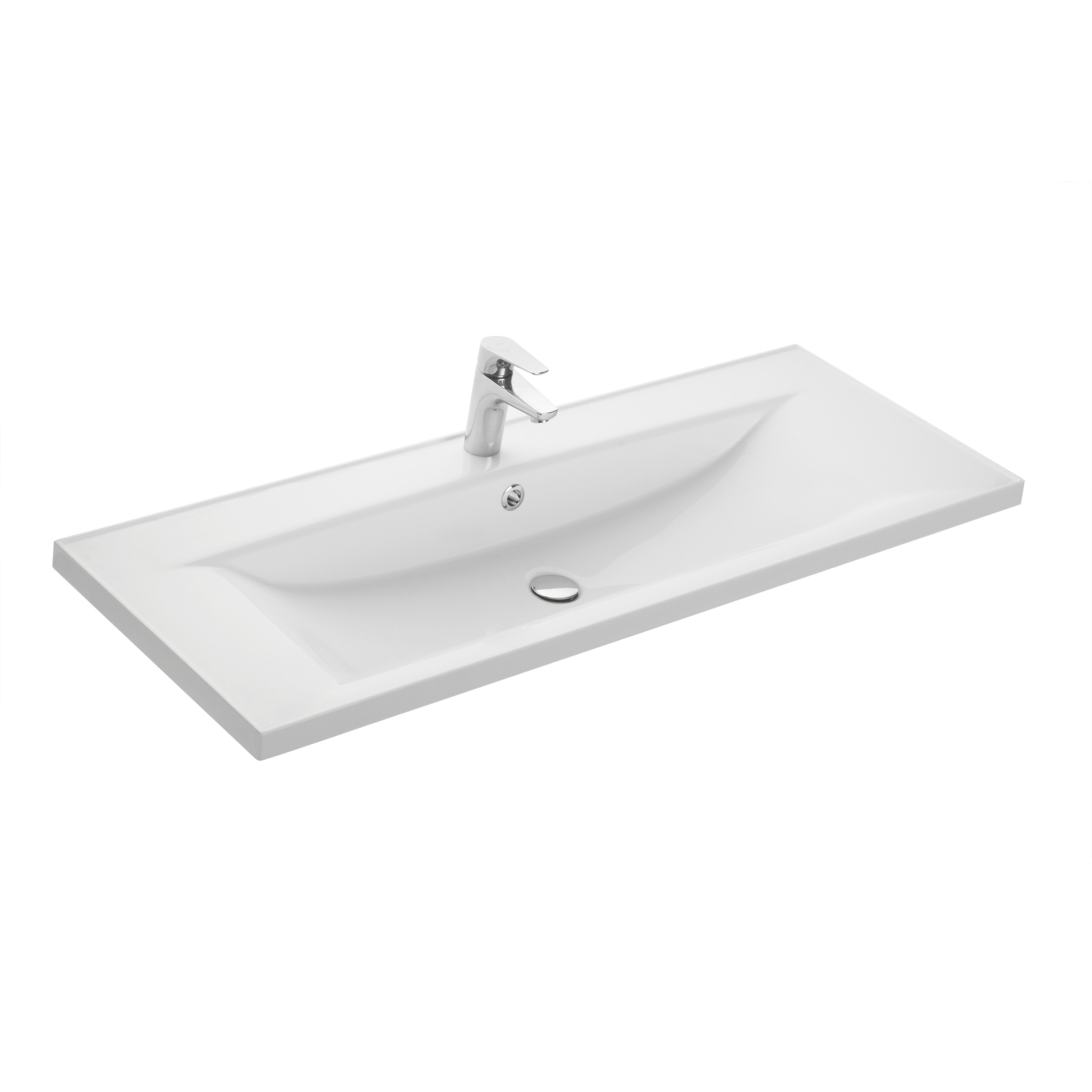 Раковина AQUATON Айрис 120 белая 1A729631AG010 в магазинах СантехГид