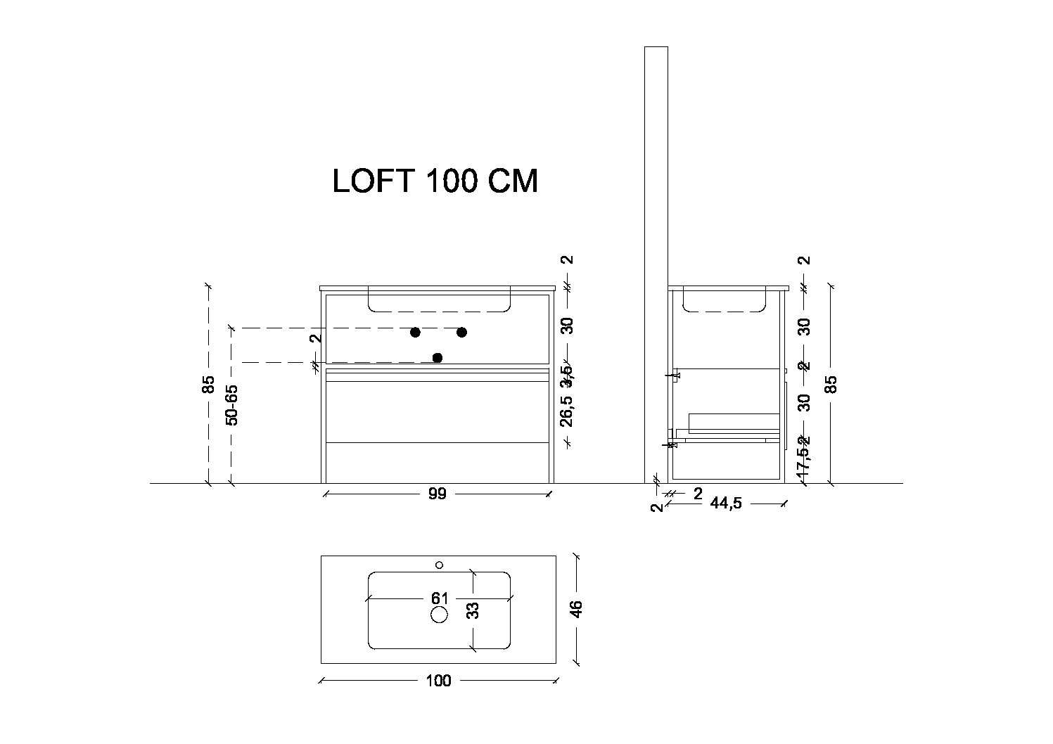 Консоль LOFT 100