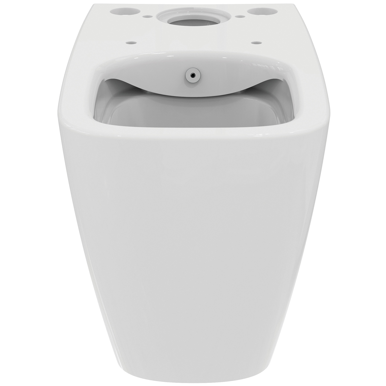 Чаша унитаза IDEAL STANDARD I.LIFE B безободковый, с сидением микролифт, белый () T537101