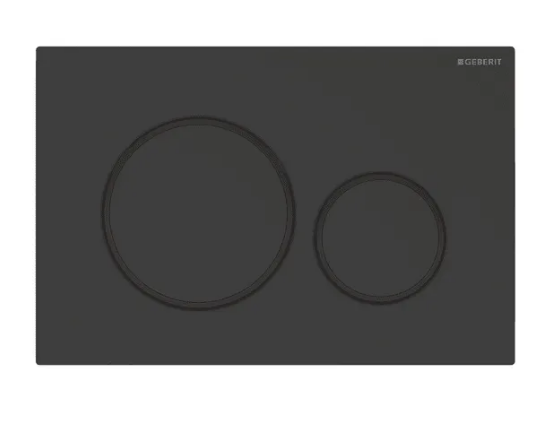 Клавиша смыва Geberit Sigma 20 Черный матовый 115.882.16.1