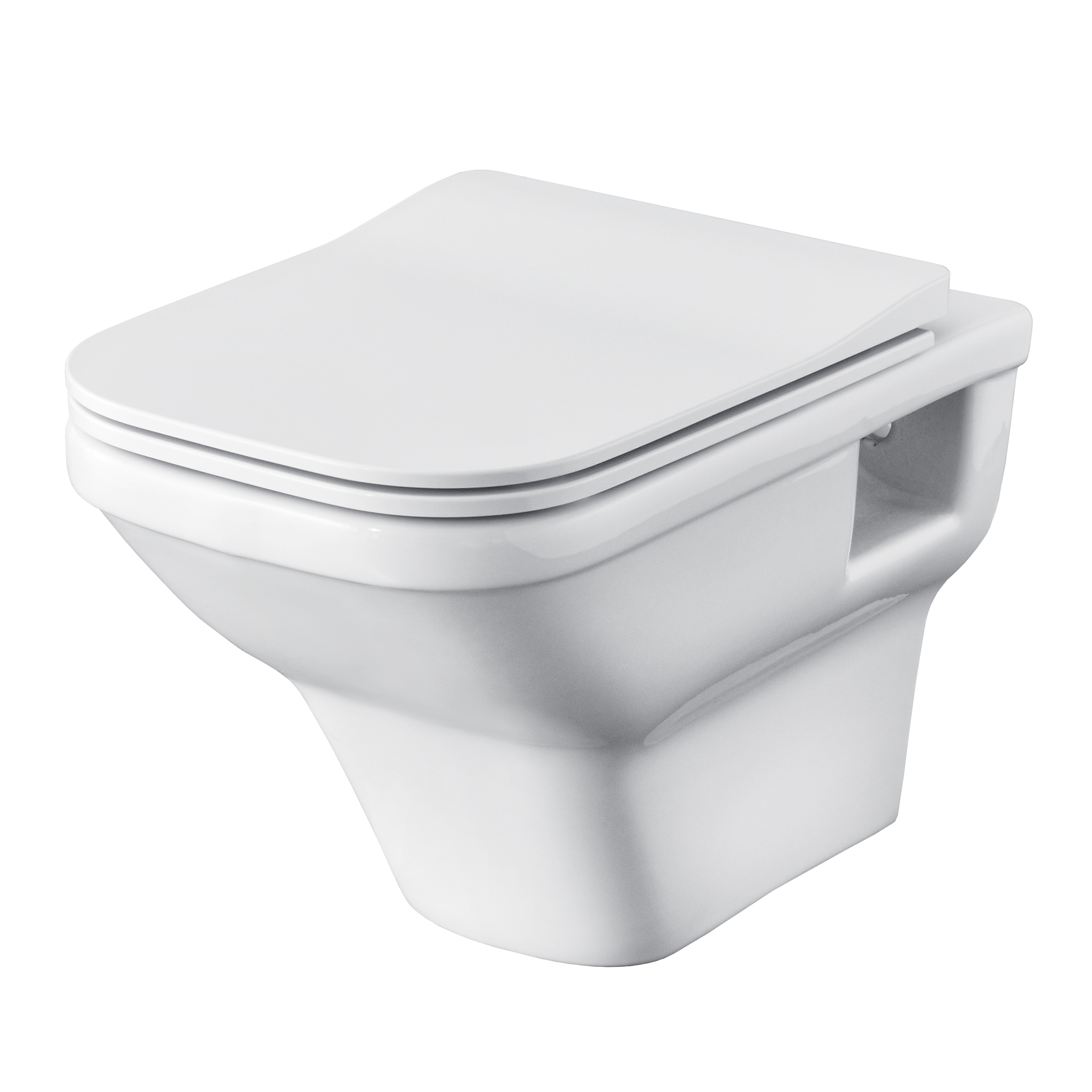 ПЭК Santek Лайн 1WH501750 подвесная чаша безободковая + инсталляция + сиденье тонкое, микролифт +панель белая