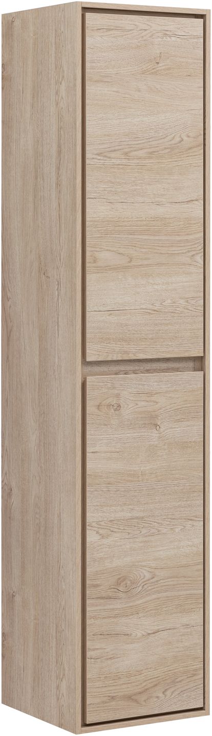 Шкаф-пенал Aquanet Милан 35 дуб светлый