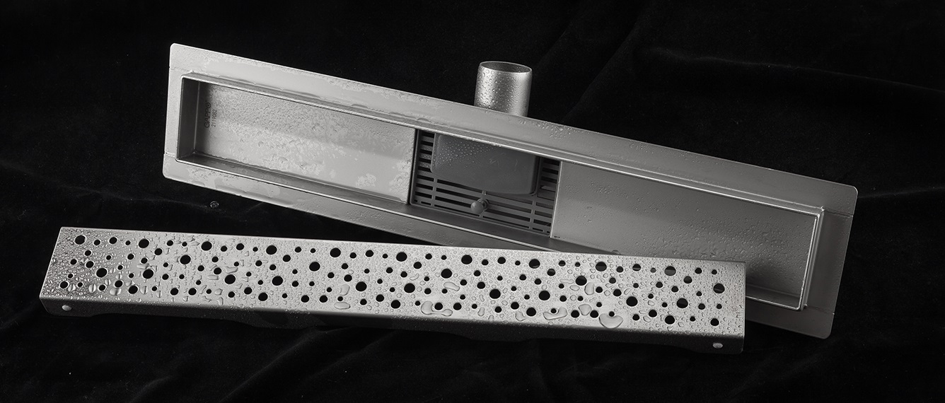 Душевой трап из нержавеющей стали 70*500 GAPPO