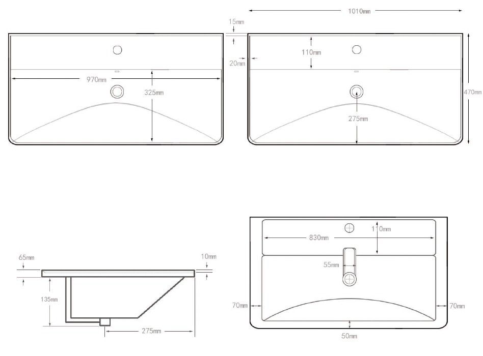 Раковина Aquanet Ирис 100 белая в магазинах СантехГид
