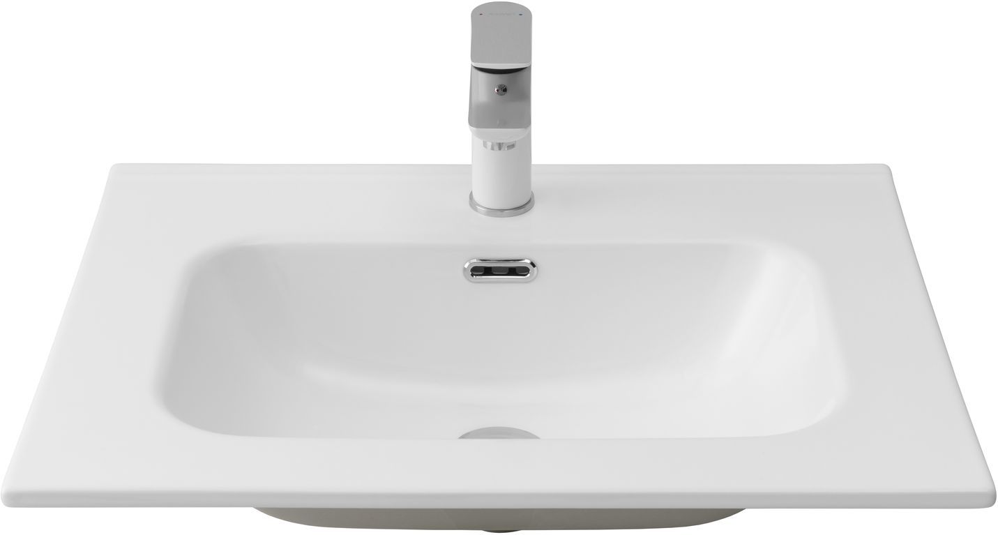 Раковина Aquanet Flat 60 белая матовая