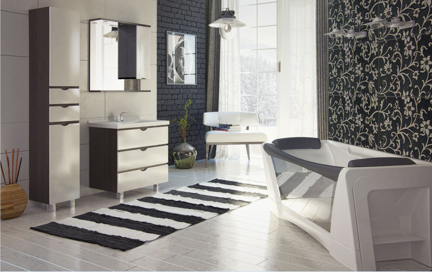 Ванна "DOLCE VITA" 180*80 1Marka