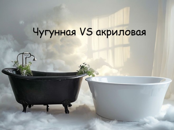 Какая ванная лучше чугунная или акриловая? Какую лучше выбрать в 2025 году. Какая ванная лучше чугунная или акриловая? Какую лучше выбрать в 2025 году.