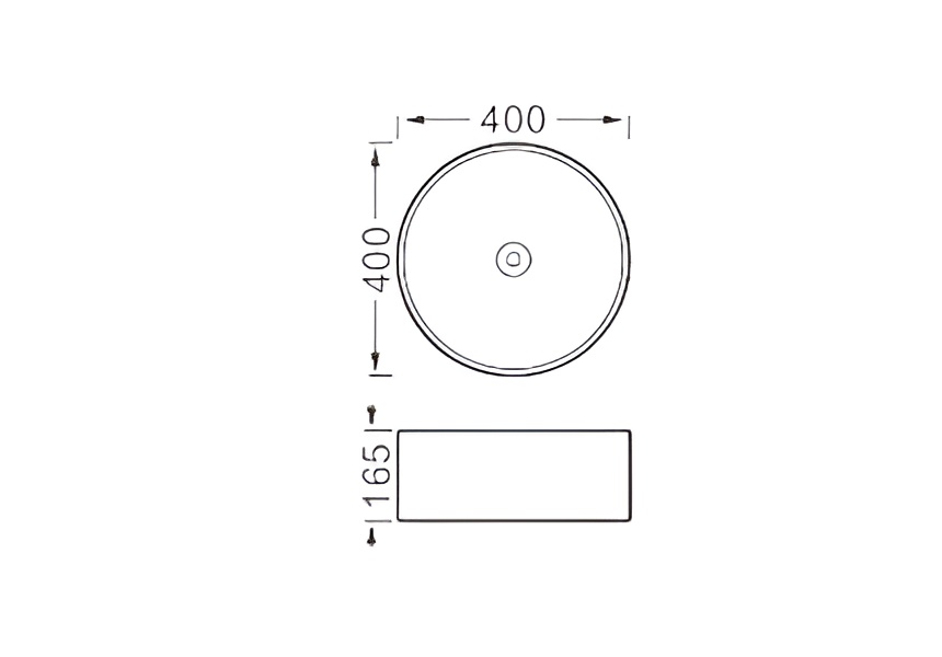Раковина накладная для установки на столешницу AQUATEK AQ5118-MB 400*400*165, матовый черный в магазинах СантехГид