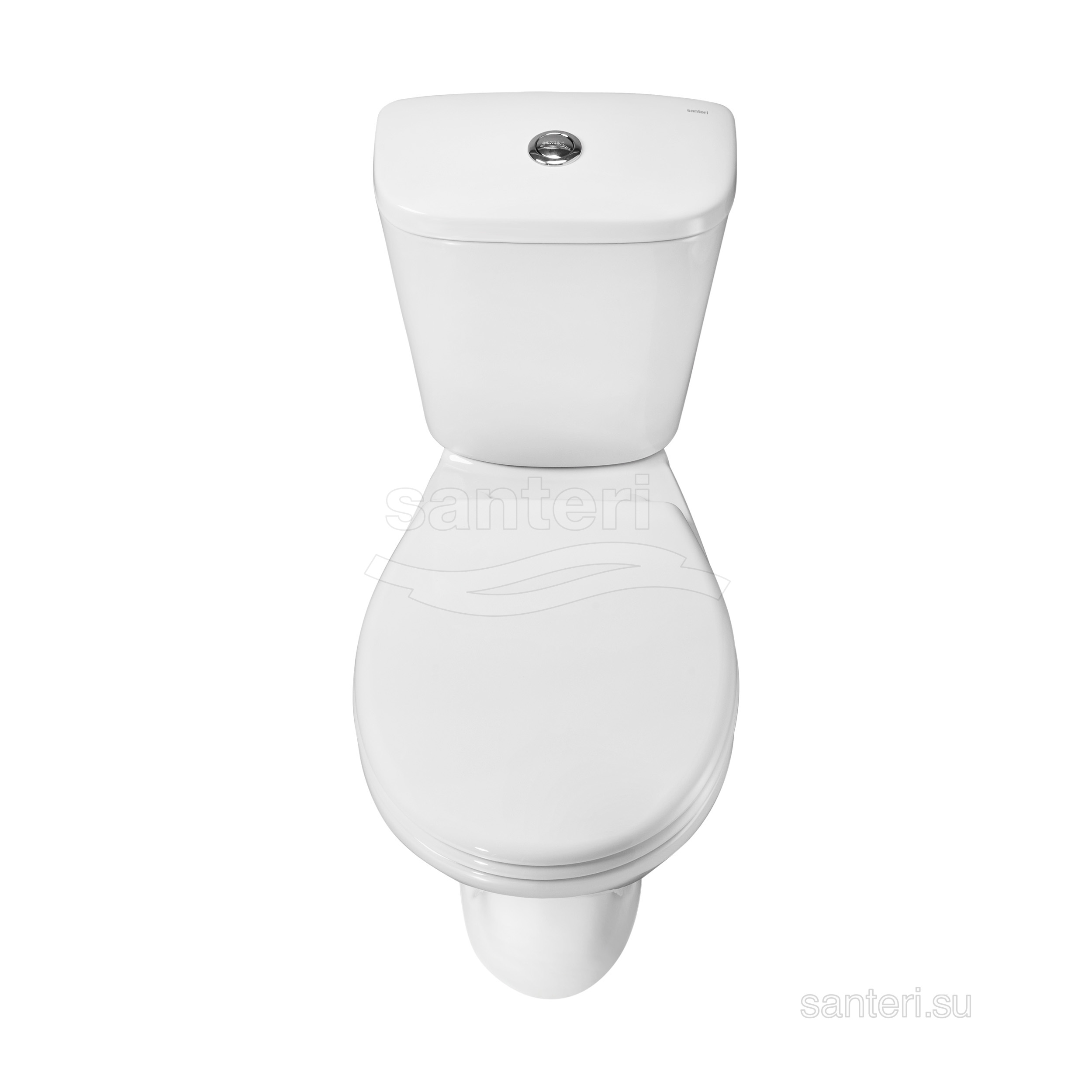 Унитаз-компакт Santeri Pro белый 1.P215.5.S00.00B.F