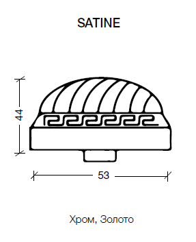 Ручка SATINE хром