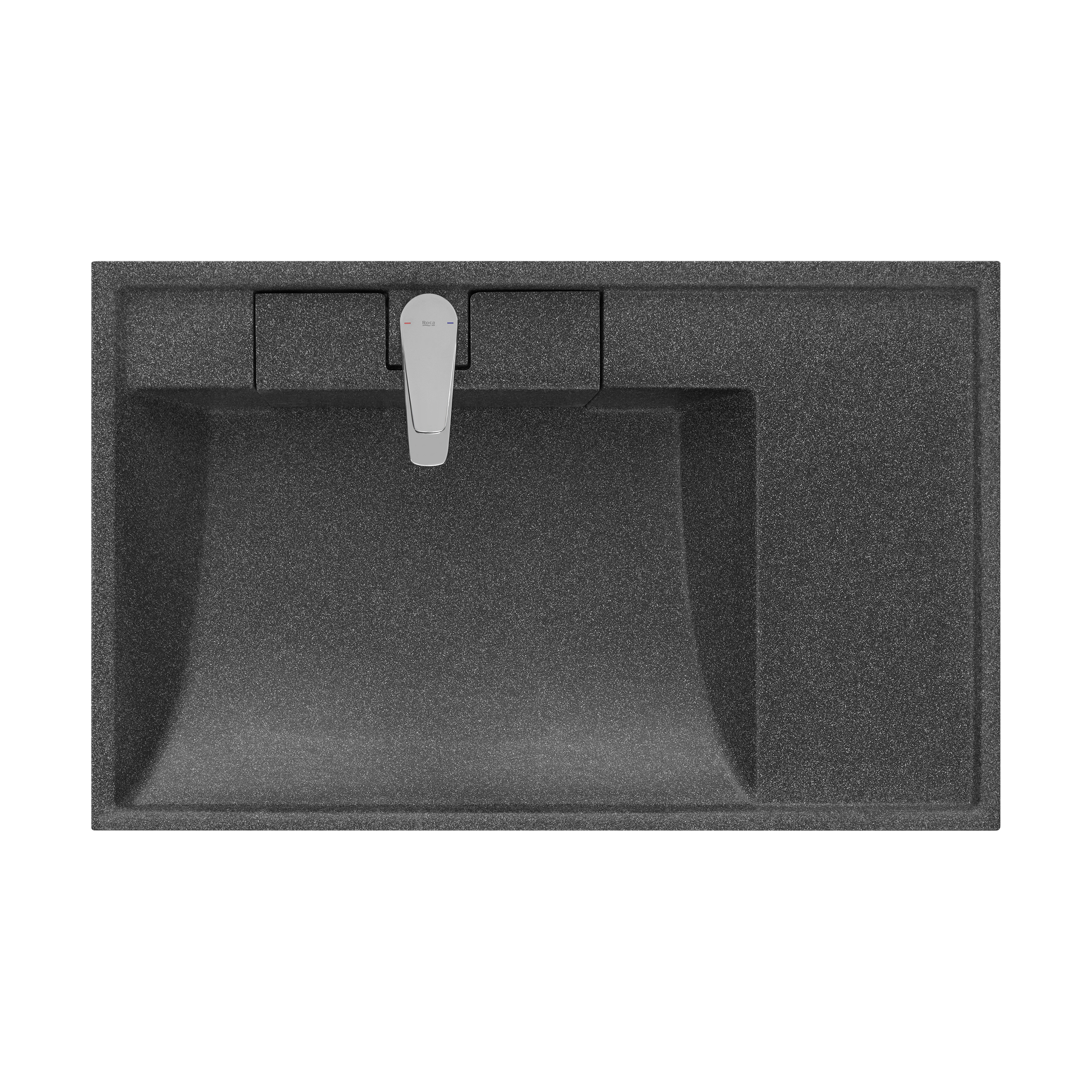 Раковина AQUATON Рейн 80 графит 1A72113KRW210 в магазинах СантехГид