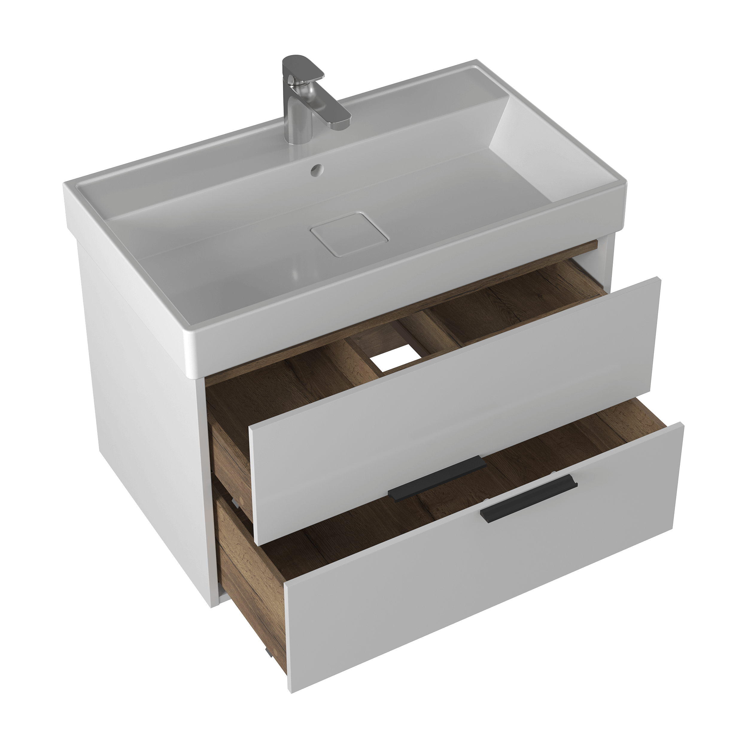 Тумба под раковину Briz Сохо
80 см,Белый(глянец)