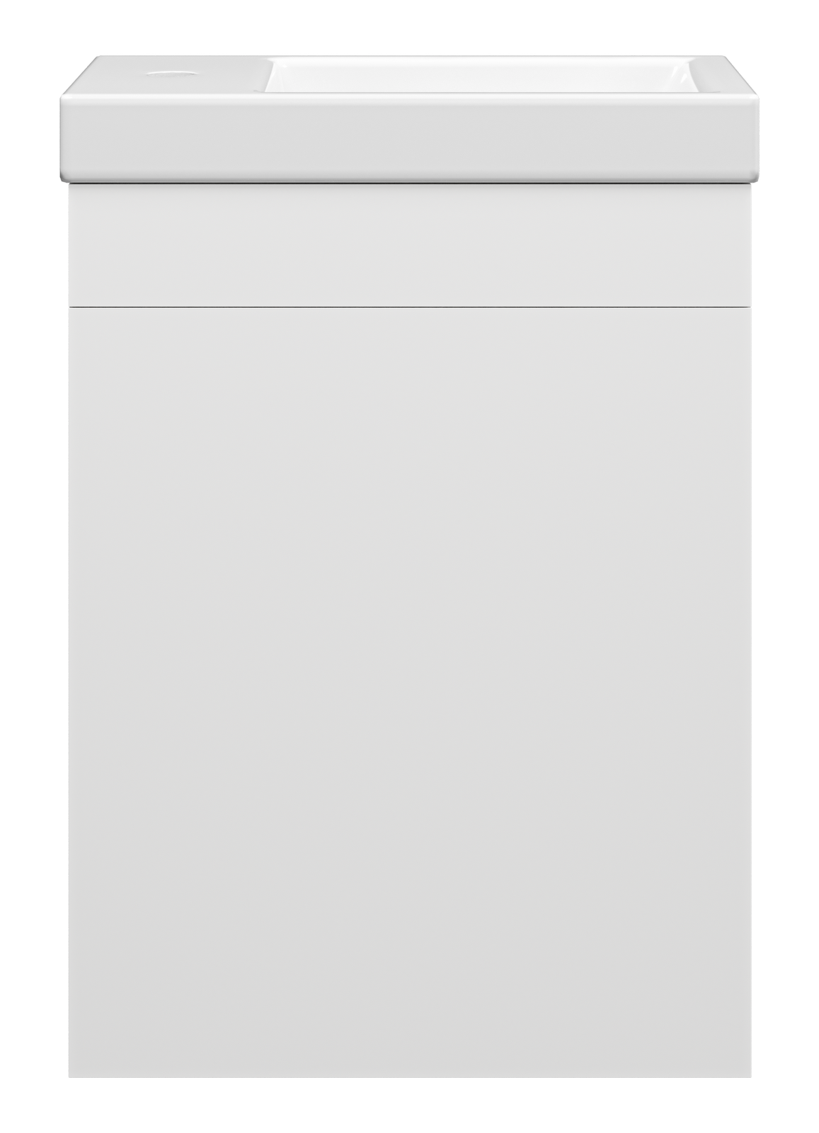 Тумба под раковину Misty Мини 40 с открытыми полками подвесная