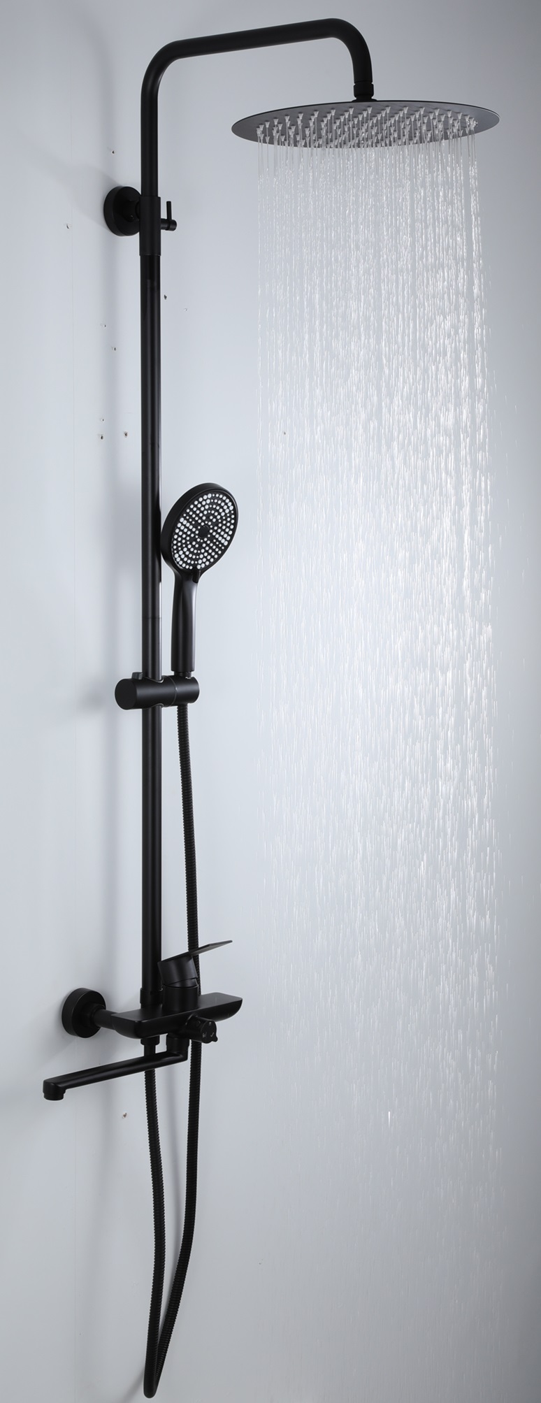 Душевая система черная FRAP F24806-6
