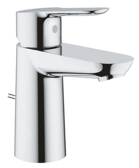 Смеситель для раковины BauEdge, сливной гарнитур, хром 23328000