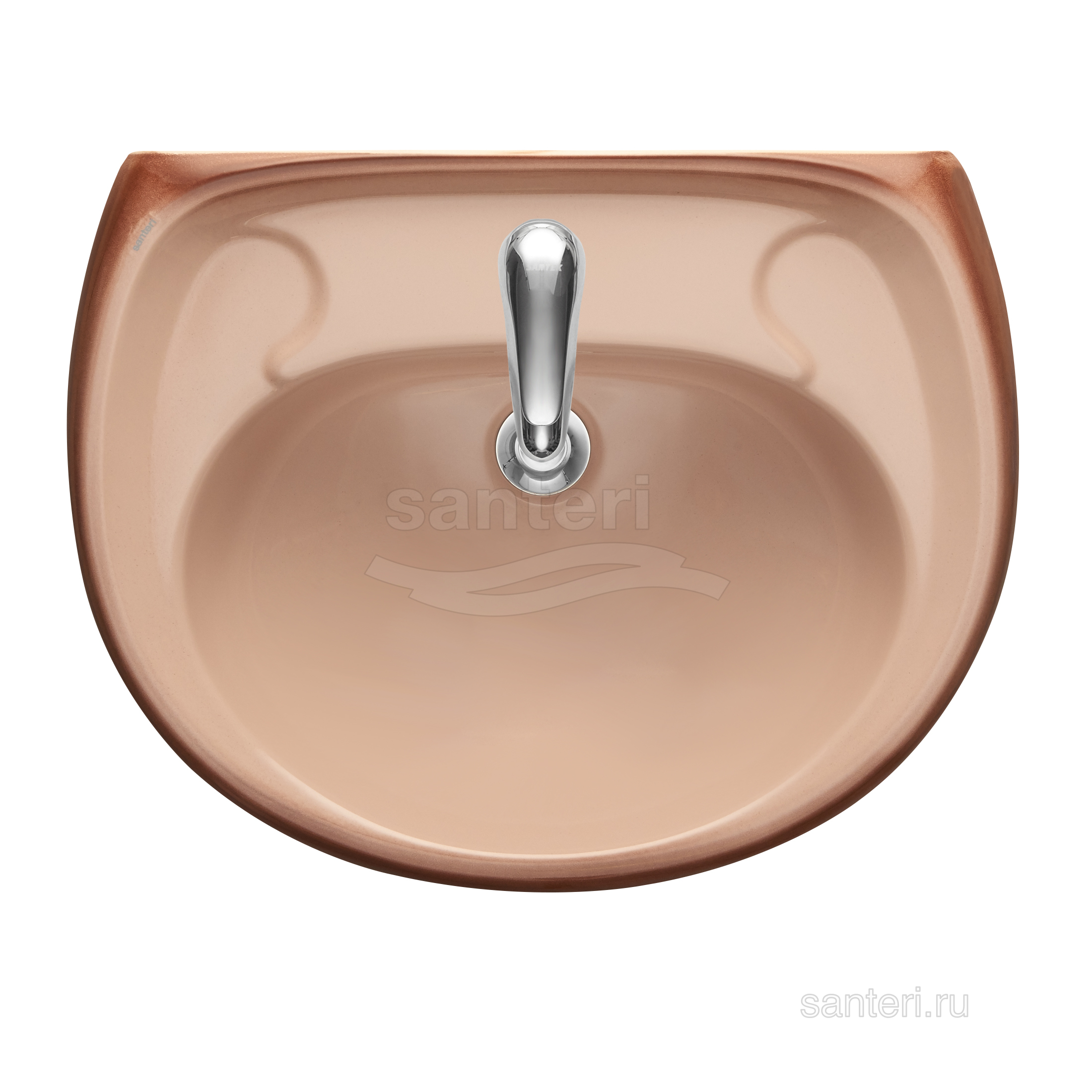 Раковина Santeri Воротынский декор бежевый 131117S0710B0 в магазинах СантехГид