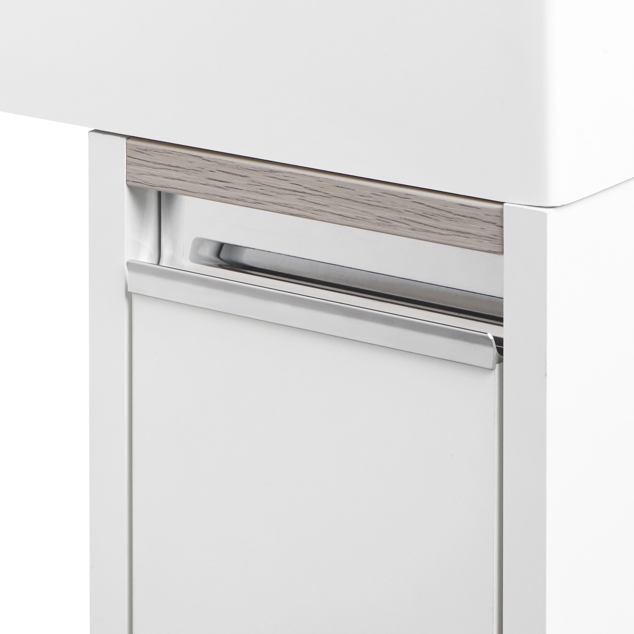 Тумба под раковину AQUATON Лондри 20 белый с фасадом 1A236101LH010