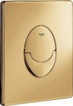 Кнопка смыва инсталляции Grohe (золото матовое, брашированный) 38505GNO