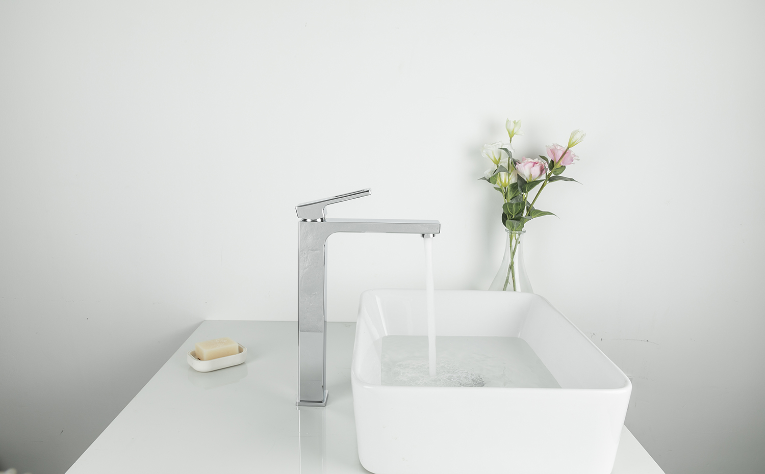 Смеситель для раковины высокий GAPPO G1018-2