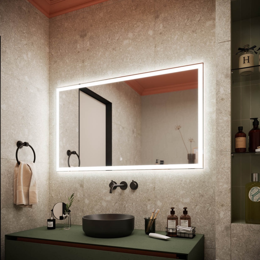 Зеркало Sancos Град / City CI1200 120x70 светодиодная подсветка 