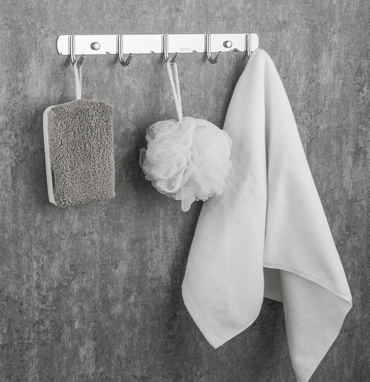 Вешалка 5 крючков хром Frud R201-5