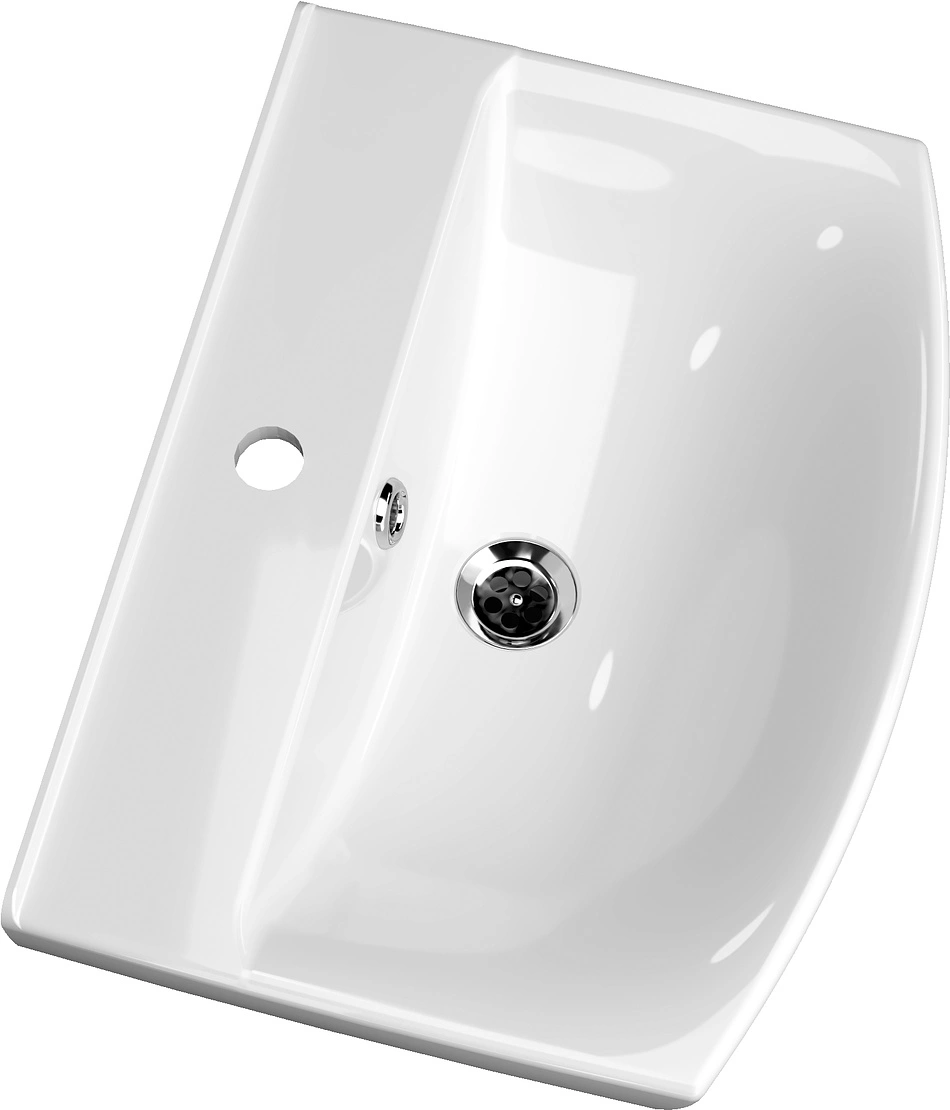 Раковина КЕРАМИН Клермонт 55 белый () 4810531150060 в магазинах СантехГид