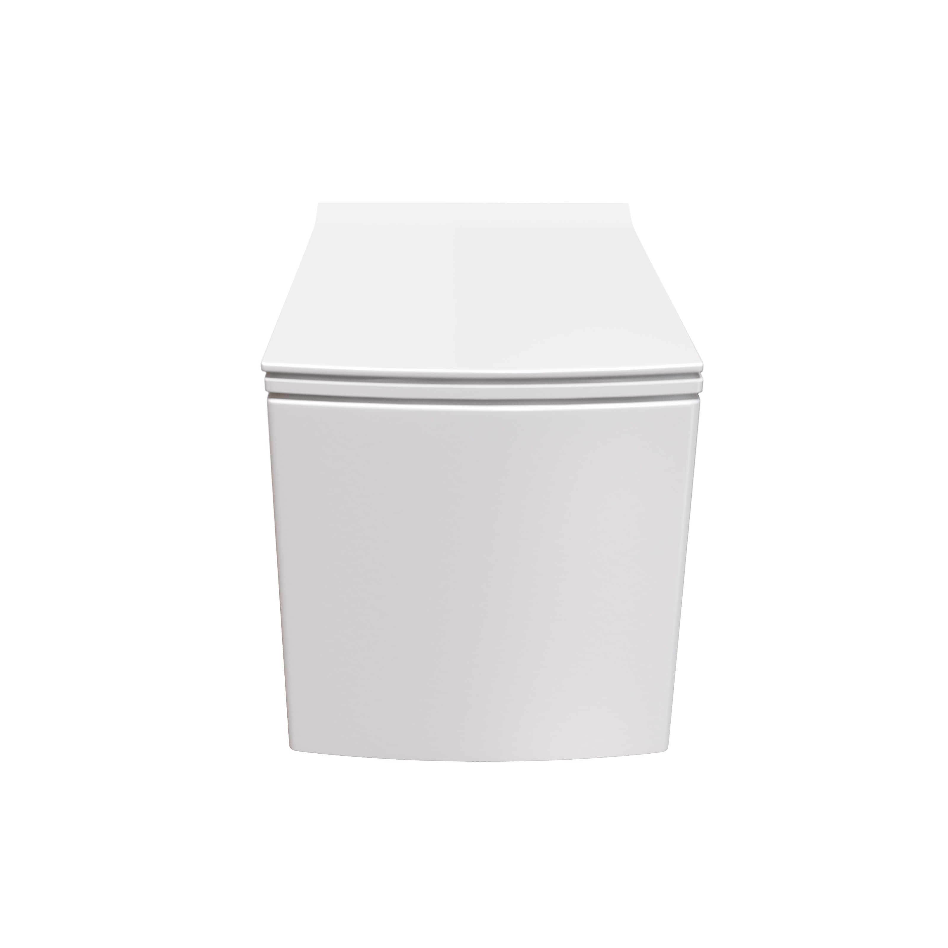 Унитаз подвесной Grossman (510х350х360) безободковый,белый с тонкой крышкой,микролифт GR-4460S