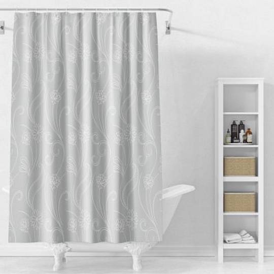 Штора для ванной комнаты, 180*180 см, полиэстер Splenka S381.1805