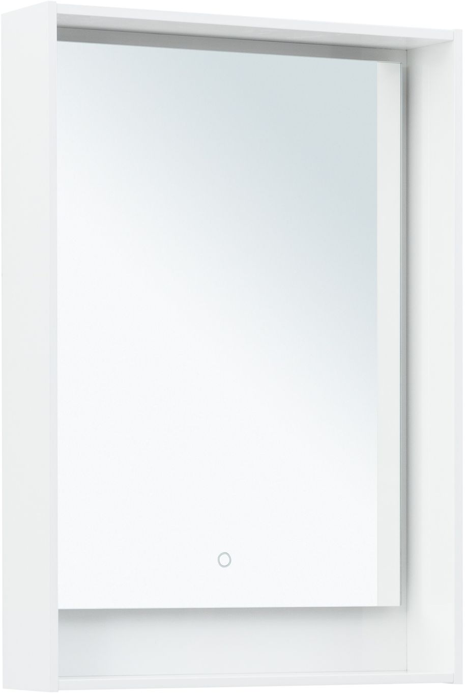 Зеркало Aquanet Милан 60 белый глянец 