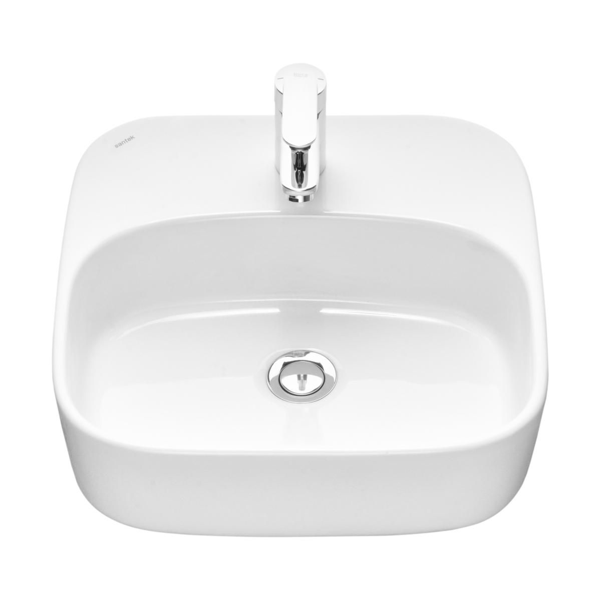 Раковина наклалная AQUATON Одри 420х420х130 фарфор, белый () 1WH501709 в магазинах СантехГид