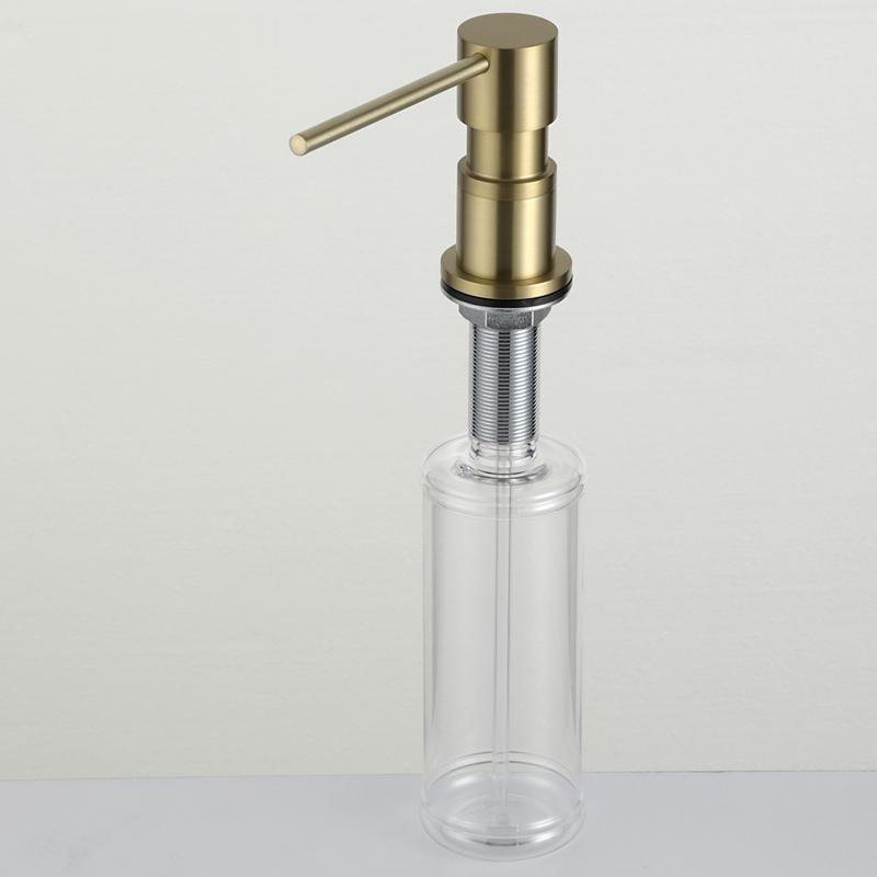 Дозатор для мойки сатин золотой GAPPO G402-3 