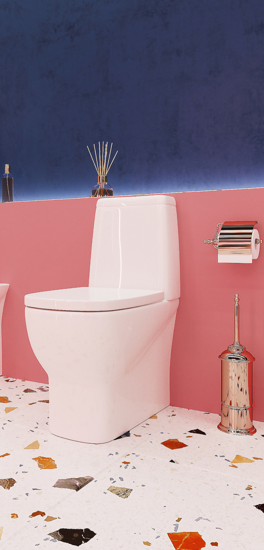 Унитаз-компакт "Infinity Rimless SL DM Slim" " ****