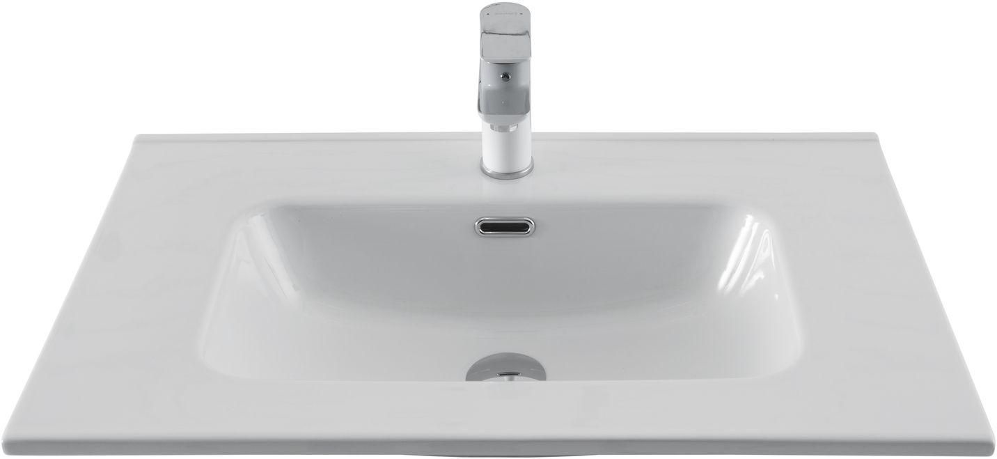 Раковина Aquanet Flat 70 белая в магазинах СантехГид