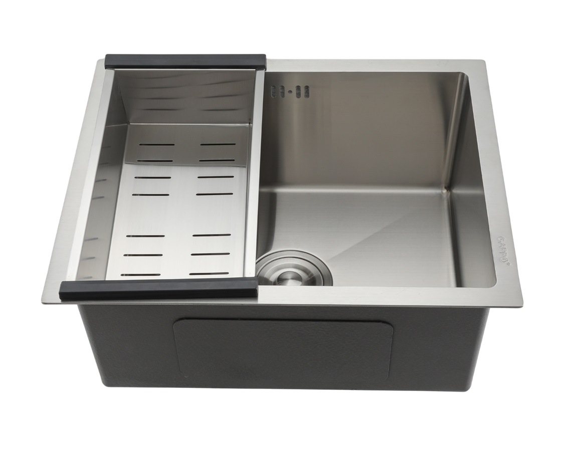 Мойка 0.8мм сатин 500x400x215mm GAPPO GS5040