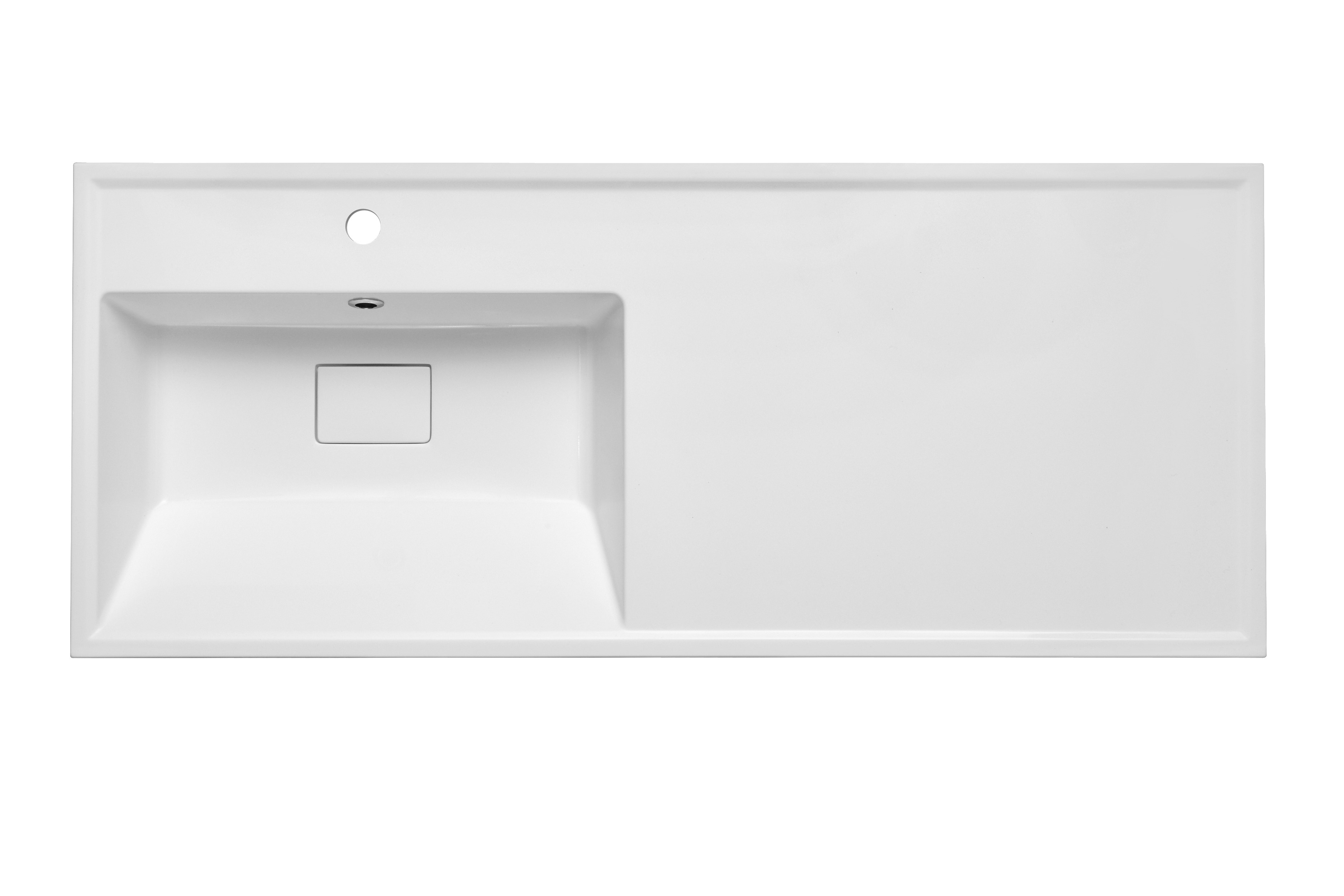 Раковина AQUATON Лайн 1200 левая, белая 1A72863KLF01L в магазинах СантехГид