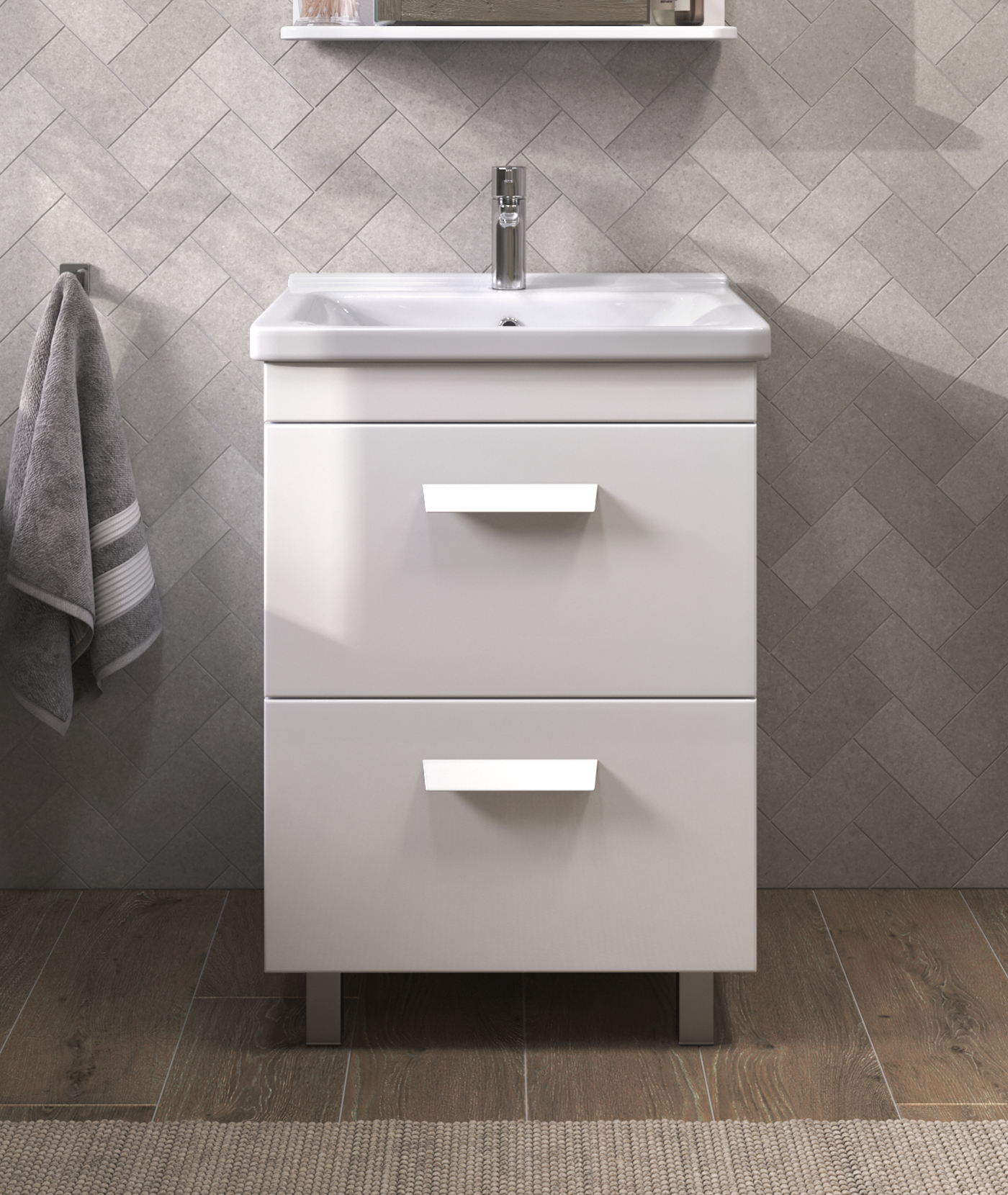 Тумба Nova 2-700 2ящика (под ум Миранда)