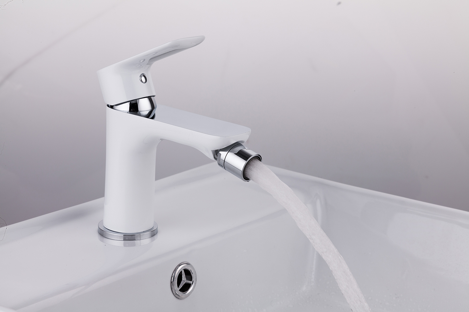 Смеситель для биде белый GAPPO G5048