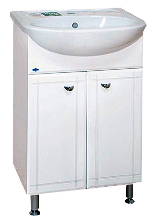 Тумба прямая Уют -50  + раковина (комплект)