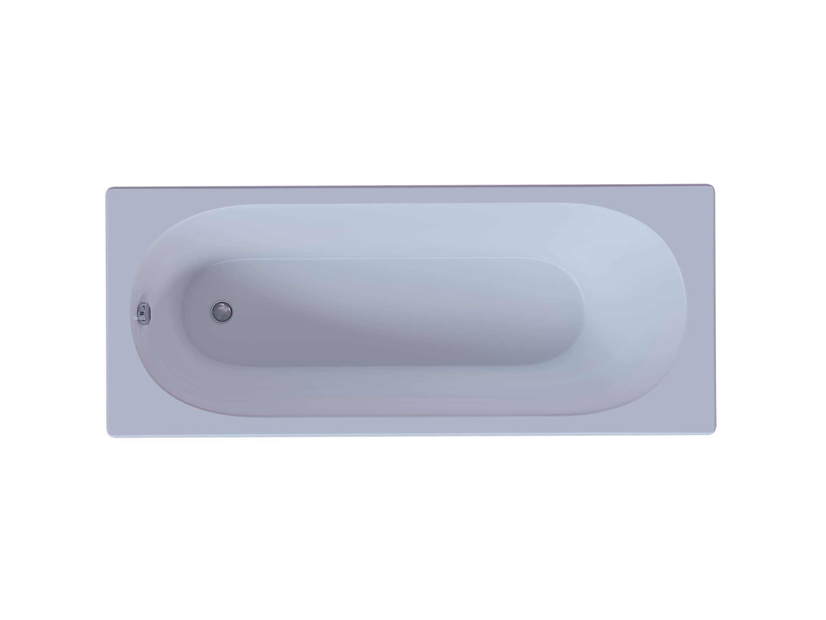 Акриловая ванна Aquatek Оберон 170x70 прямоугольная, слив слева, с каркасом и экраном, без гидромассажа