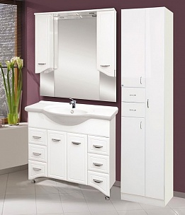 Тумба Дрея - 105 6 ящ. + рак-на (компл.)