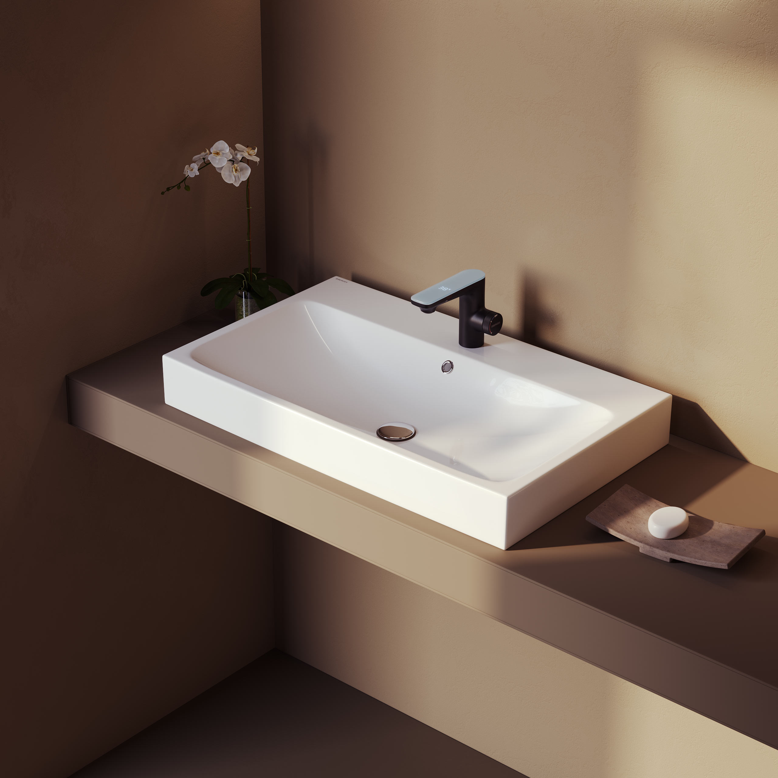 Раковина BERGES Strati, 80х48,5 см в магазинах СантехГид