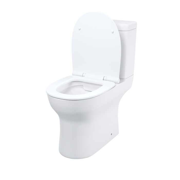 Унитаз-компакт, безободковый,  Drum, DRU2DSEi24, IDDIS