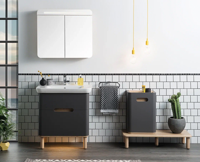 61069 Sento Комплект из 4-х ножек цвет светлый дуб VITRA