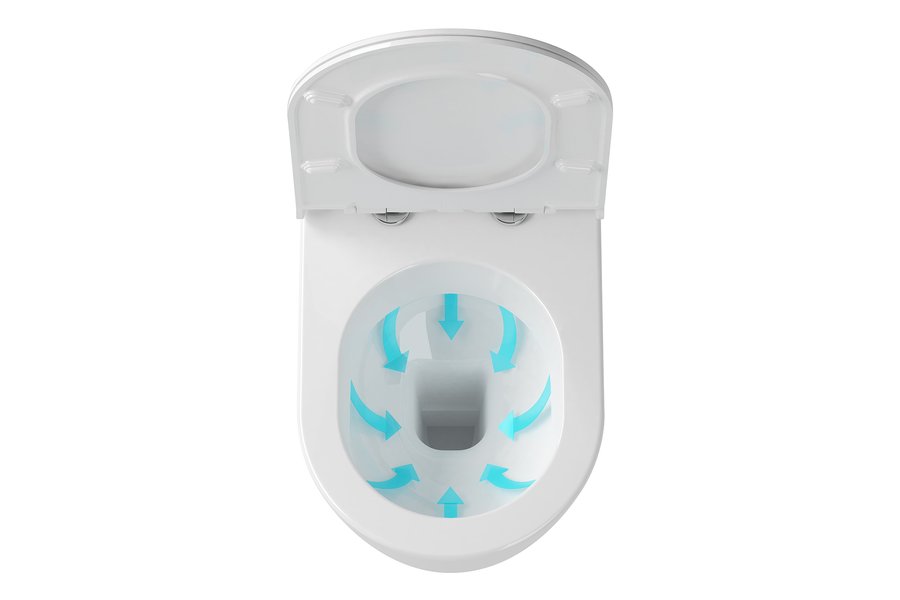 Унитаз подвесной Ravak Uni Chrome Rim, без сиденья, белый () X01516