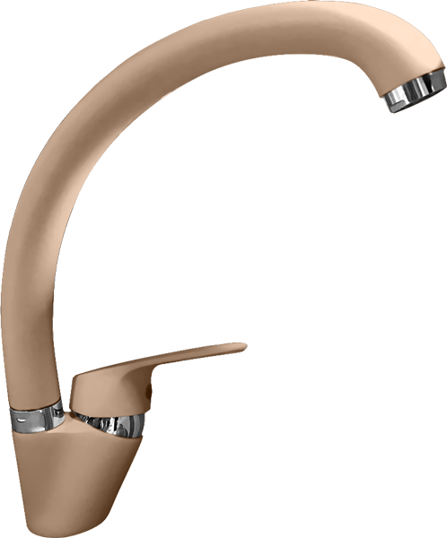 Смеситель для кухни боковой D-35mm (топаз)