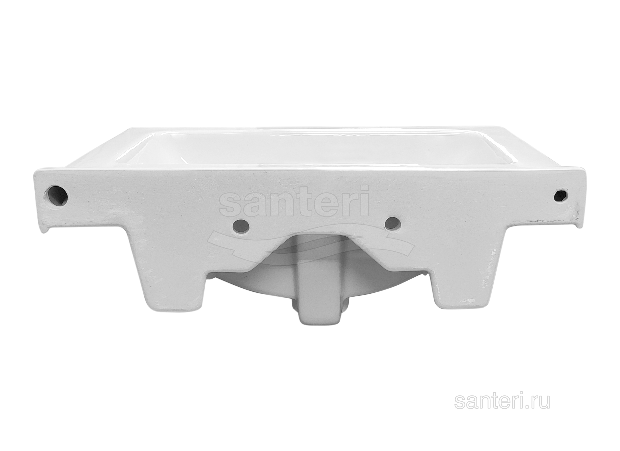 Раковина Santeri Визит 55 с переливом 1.3115.3.S00.11B.0 в магазинах СантехГид