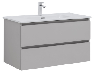 Тумба под раковину Aquanet Вега 2.0 90 бежевый