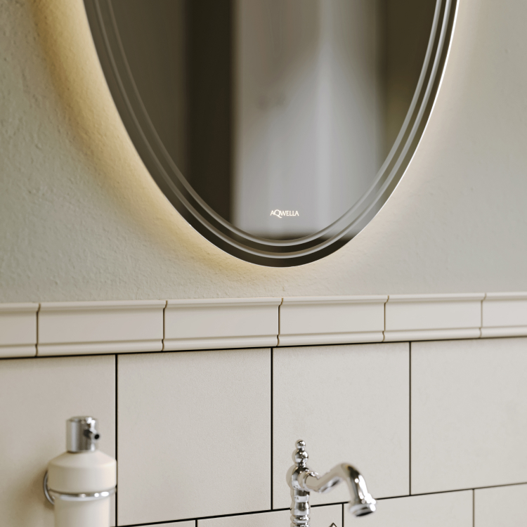 "Orion" зеркало с подсветкой и обогревом, , ТМ «AQWELLA» OR0255H 
