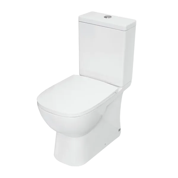 Унитаз-компакт QUADRO SLIM Белый S1 (WC.CC/Quadro/2-SlimDM/WHT.G/S1)